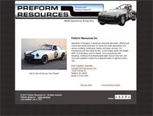 Tablet Screenshot of preformresources.com